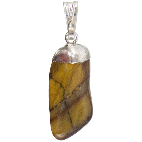 Tumbled Stone Pendant - Tiger Eye - Magick Magick.com