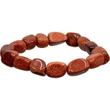 Tumbled Stones Bracelet - Red Goldstone - Magick Magick.com