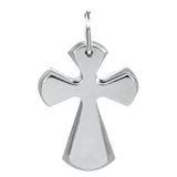 Twin Cross Stainless Steel Pendant - Magick Magick.com