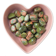 Unakite Tumbled Stone Natural Gemstone - One Stone - Magick Magick.com