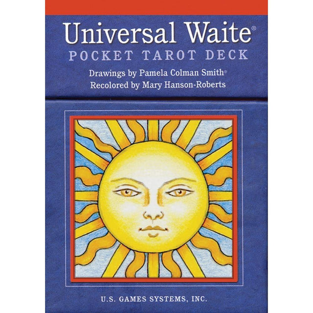 Universal Waite Tarot Deck (Pocket Edition) by Mary Hanson-Roberts - Magick Magick.com