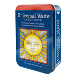 Universal Waite Tarot Deck in a Tin by Mary Hanson-Roberts - Magick Magick.com