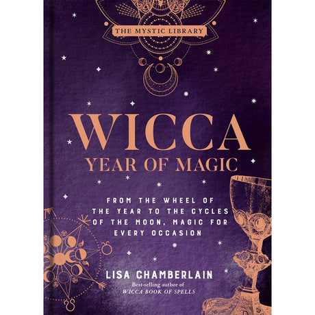 Wicca Year of Magic (Hardcover) by Lisa Chamberlain - Magick Magick.com