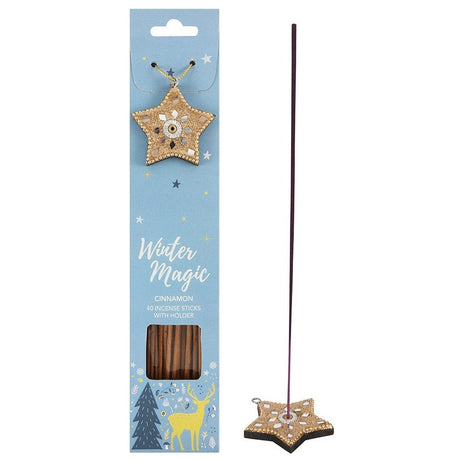 Winter Magic Incense Sticks - Cinnamon (Pack of 40) - Magick Magick.com