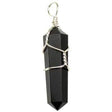 Wire Wrapped Point Pendant - Black Obsidian - Magick Magick.com