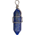 Wire Wrapped Point Pendant - Lapis - Magick Magick.com