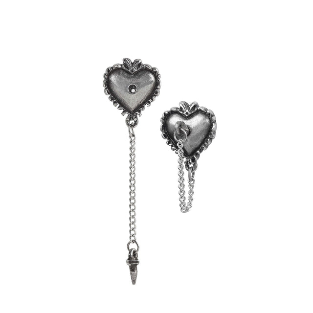 Witches Heart Studs - Magick Magick.com