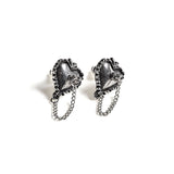 Witches Heart Studs - Magick Magick.com