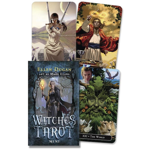 Witches Tarot Mini by Ellen Dugan, Mark Evans - Magick Magick.com