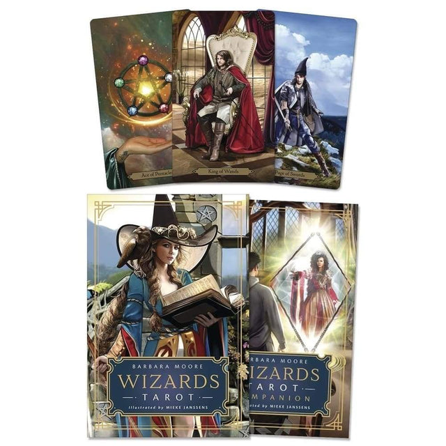 Wizards Tarot by Barbara Moore, Mieke Janssens - Magick Magick.com