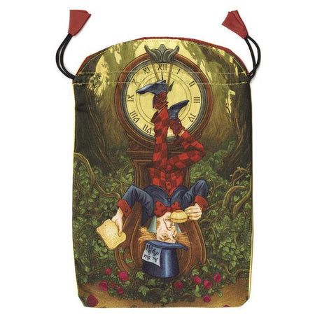Wonderland Satin Tarot Bag by Barbara Moore, Eugene Smith - Magick Magick.com