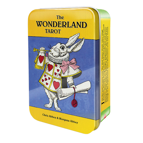 Wonderland Tarot Deck in a Tin by Chris Abbey, Morgana Abbey - Magick Magick.com
