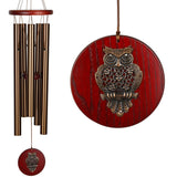 Woodstock Habitats Chime - Bronze, Owl - Magick Magick.com