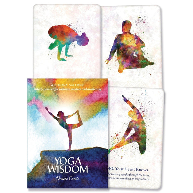 Yoga Wisdom Oracle Cards by Anthony Salerno, Pablo Romero - Magick Magick.com