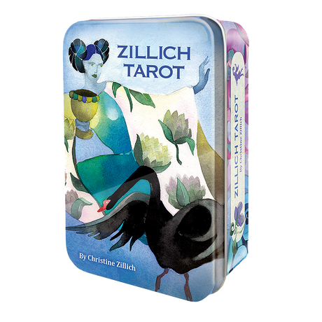 Zillich Tarot Deck in a Tin by Christine Zillich, Johan von Kirschner - Magick Magick.com